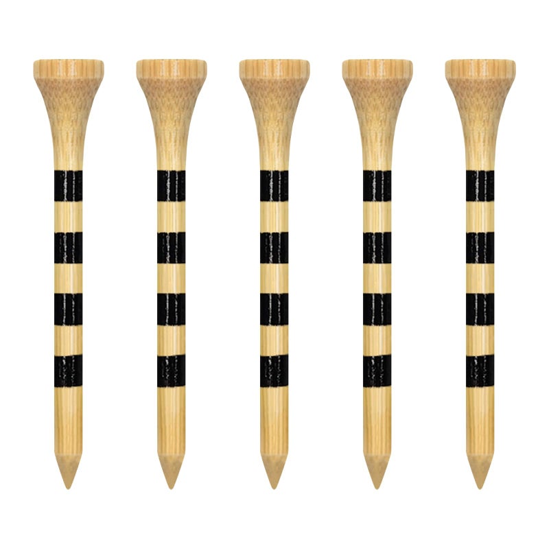 Zivisk Wooden Golf Tees 2-3/4" 100 Count 70mm Natural Color - Image 1